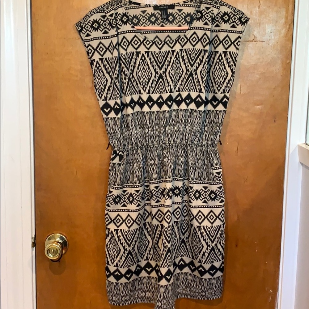 Tribal print dress